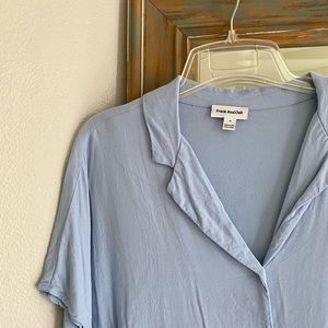Frank & Oak Camp Collar Blouse